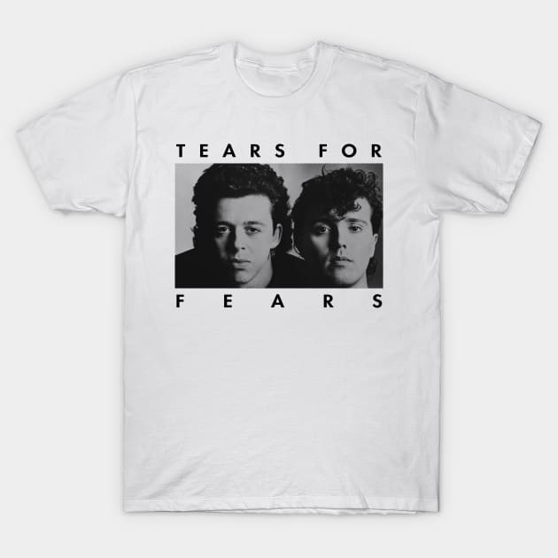 Tears for fears - Retro T-Shirt by TheMarineBiologist